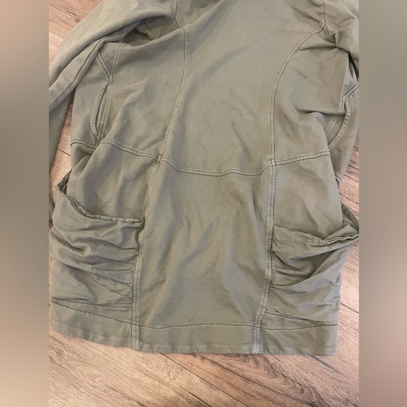 Prairie Underground Guinevere light green Long Hoodie Organic cotton - Picture 12 of 14